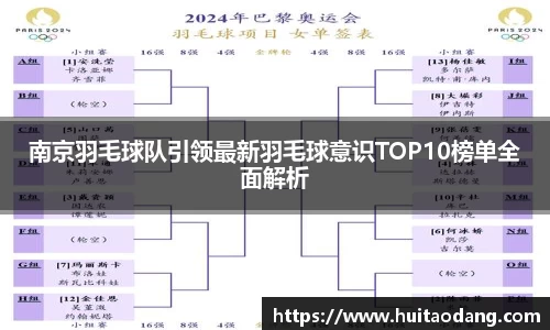 南京羽毛球队引领最新羽毛球意识TOP10榜单全面解析